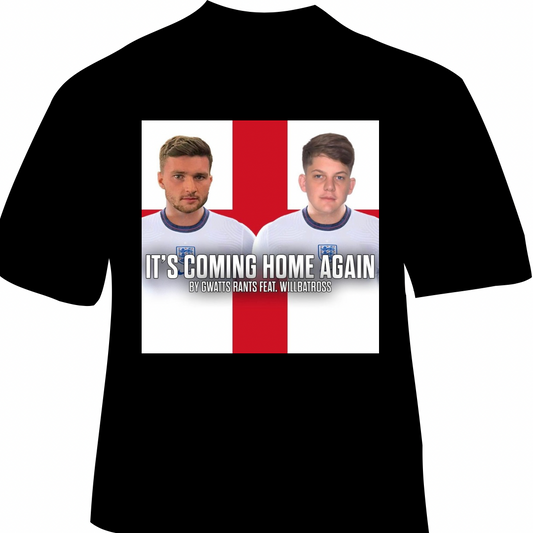 IT’S COMING HOME AGAIN T-SHIRT! LIMITED EDITION!